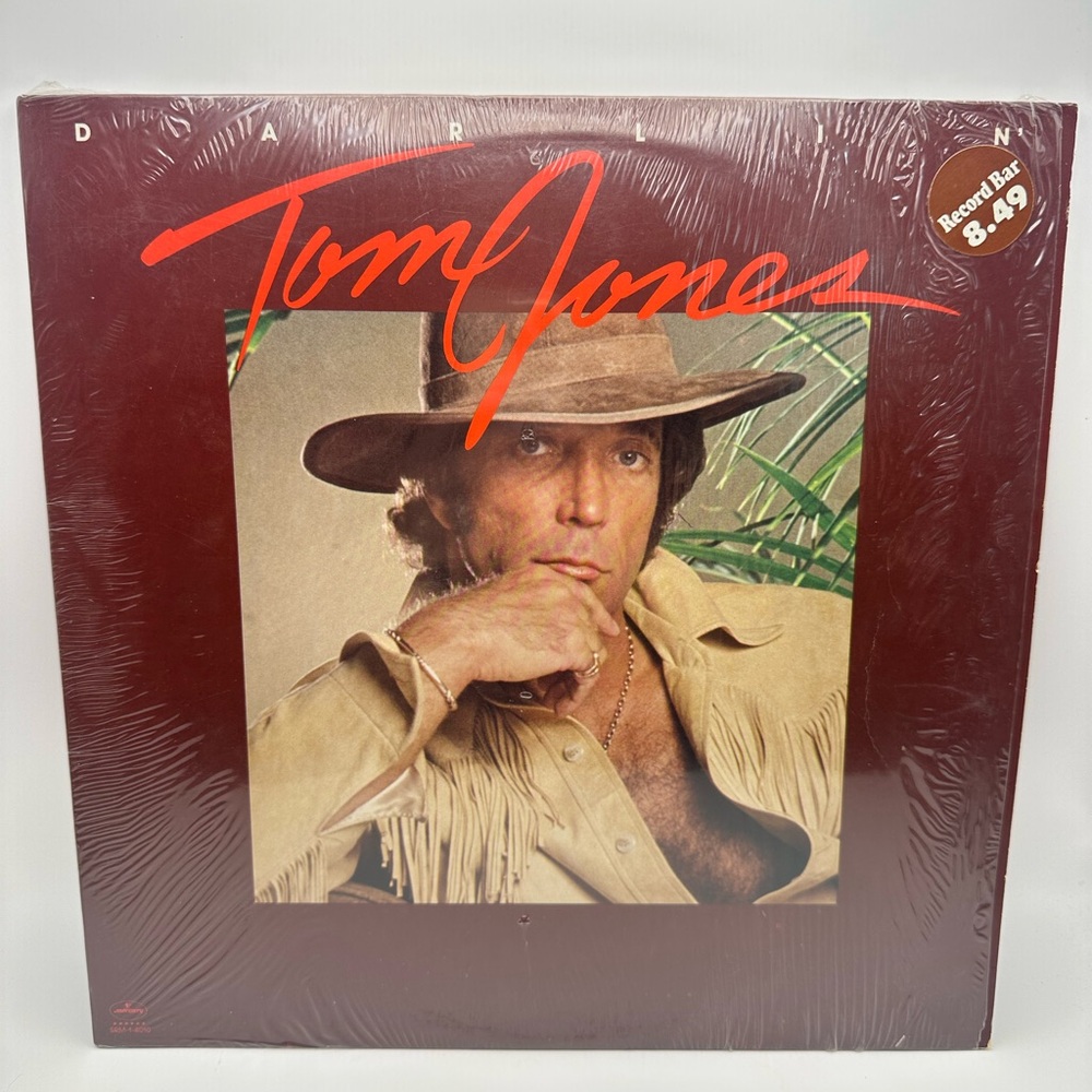 Tom Jones - “Darlin” - Vintage Vinyl Record Country Easy Listening Music